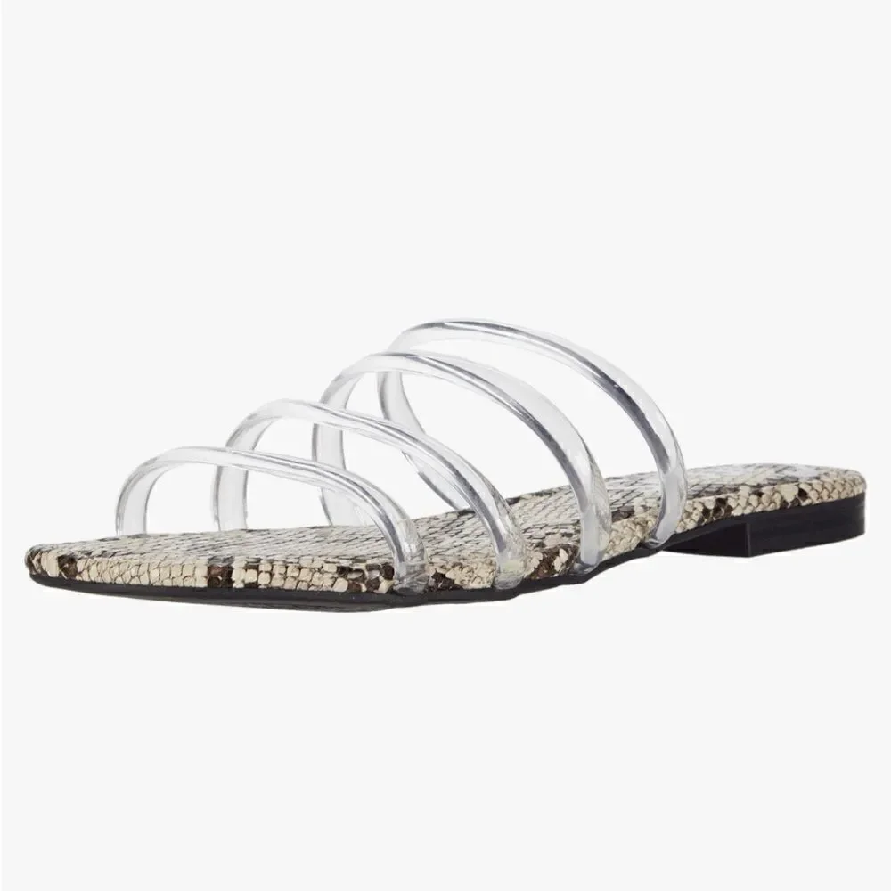 Circus by Sam Edelman Bowe Barely-There Slide Sandals in the Size 9M